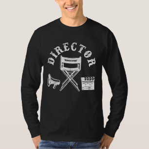 Movie Director Filmmaker Director Chair T-Shirt
