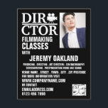 Movie Director, Filmmaking Classes Advertising Flyer<br><div class="desc">Movie Director,  Filmmaking Classes Advertising Flyers By The Business Card Store.</div>