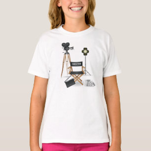 Movie Director Set Girls T-Shirt
