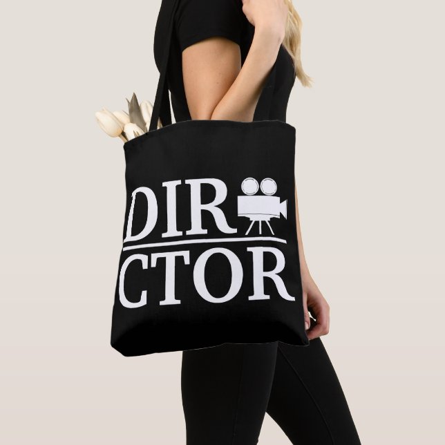 Movie Director Tote Bag (Close Up)