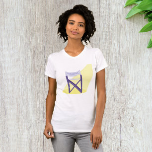 Movie Directors Chair Womens T-Shirt