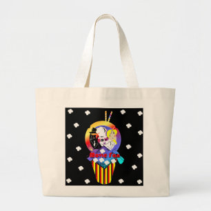 Movie Fan Popcorn Jumbo Tote