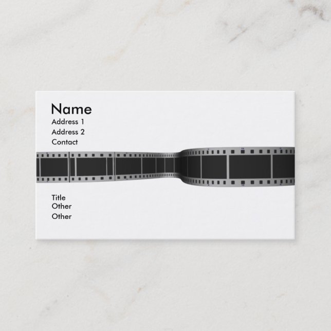 movie_film business card (Front)