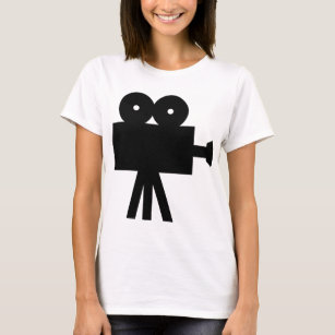 Movie Film Cine Camera Hollywood T-Shirt