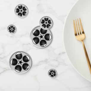Movie Film Reel Home Theatre Confetti