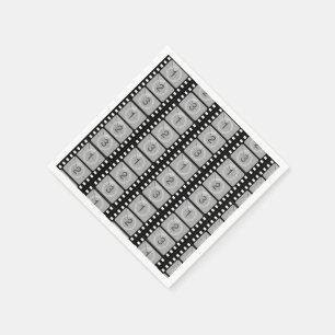 Movie Film Strip Paper Party Napkins