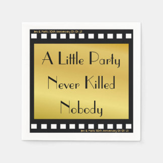 Movie Film Theme Party Napkins