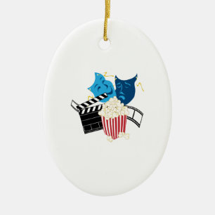 Movie Lover Ceramic Tree Decoration