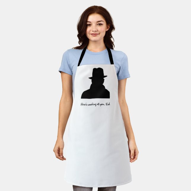 Movie Lover Film Noir Funny Apron (Worn)