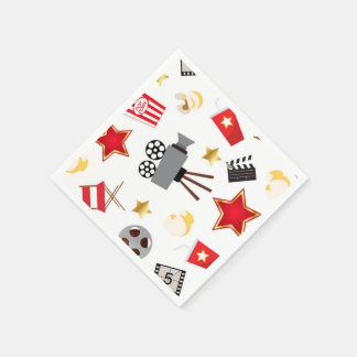 Movie Lover Pattern Napkin