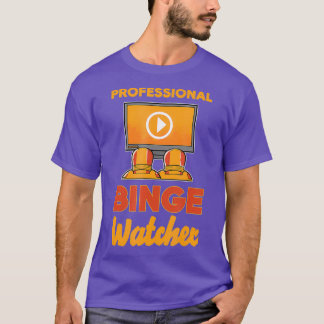 Movie Lover TV Show For Adults Professional T-Shirt