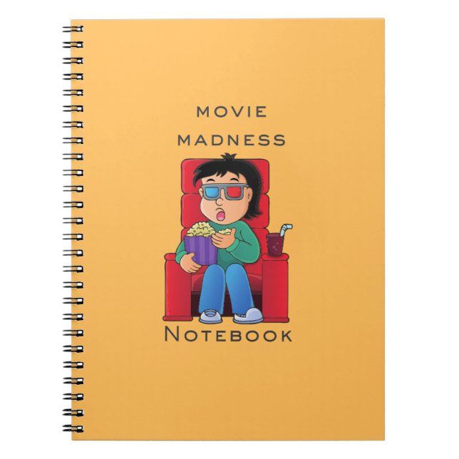 Movie Madness Notebook (Front)