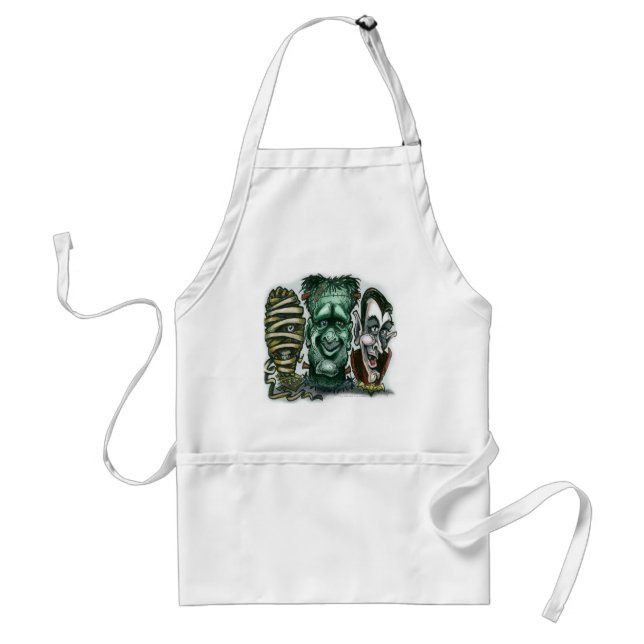 Movie Monsters Standard Apron (Front)