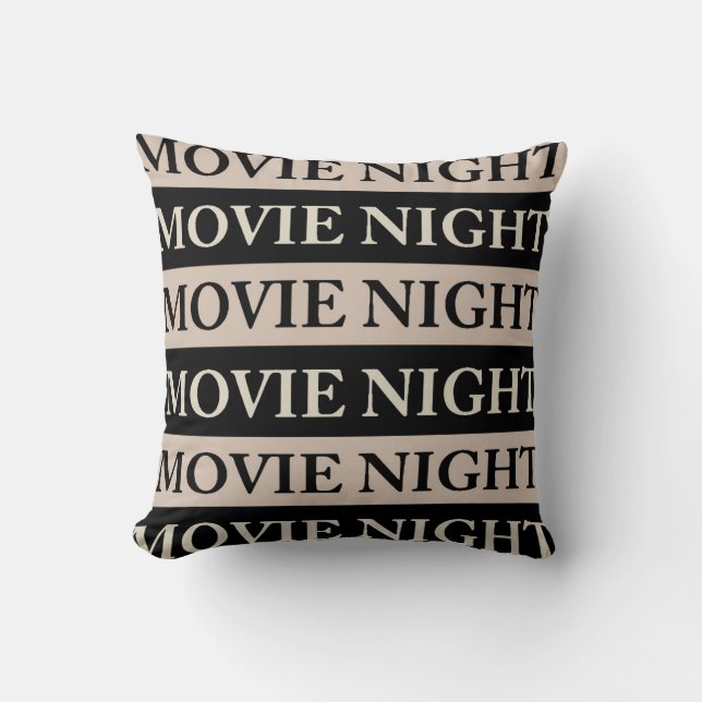 MOVIE NIGHT CUSHION (Front)