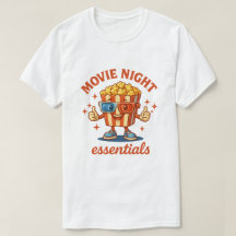 Movie Night Essentials – Fun Popcorn Cartoon