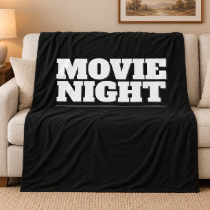 Movie Night Fleece Blanket