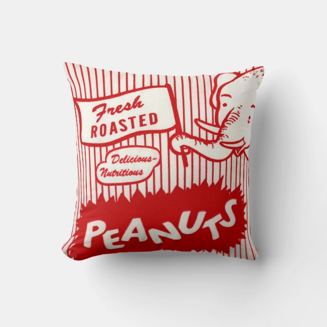 Movie Night: Fresh Peanuts Cushion (Front)