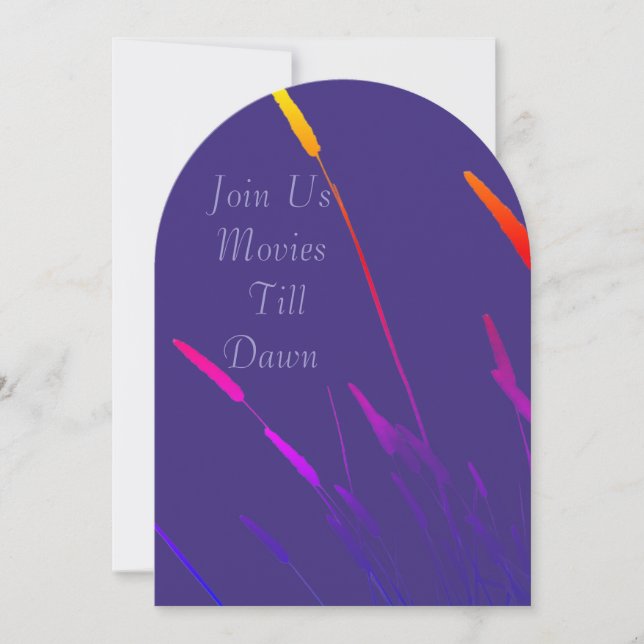 Movie Night Invitation (Front)