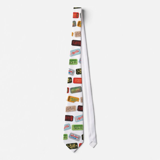Movie Night Multi-Ticket Tie (Front)