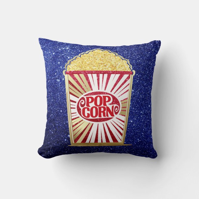 Movie Night POPCORN Cushion (Front)
