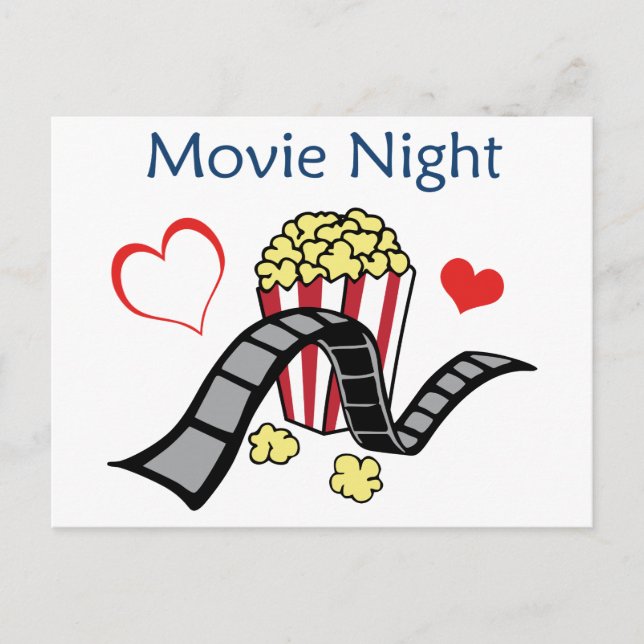 Movie Night Postcard (Front)