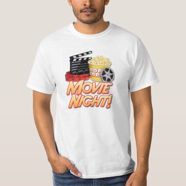 MOVIE NIGHT T-SHIRT (Front)