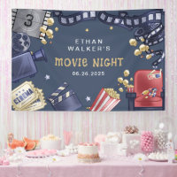 Movie Night Theatre Birthday Welcome