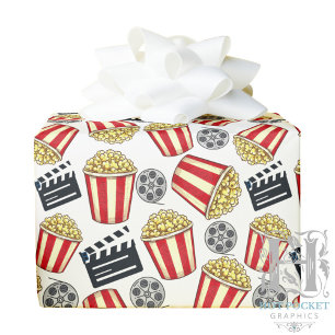 Movie Night Wrapping Paper