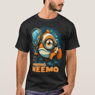 Movie Parody Illustration Inspired by Finding Nemo T-Shirt