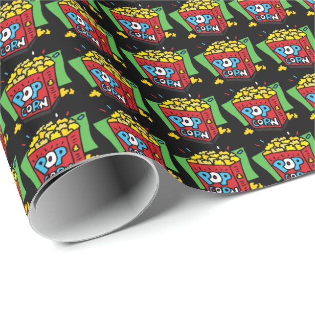 Movie popcorn and Money wrappingpaper (Roll Corner)