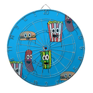 movie popcorn dartboard