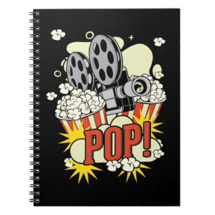Movie Popcorn Lover Notebook