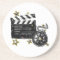 MOVIE REEL, CLAPBOARD COASTER