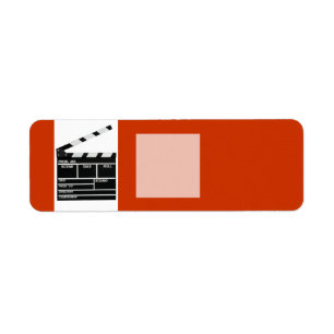 Movie Shoot Return Address Label