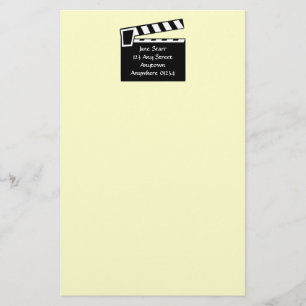 Movie Slate Clapperboard Board Stationery