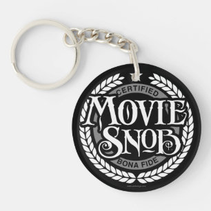 Movie Snob - funny movie lover Key Ring
