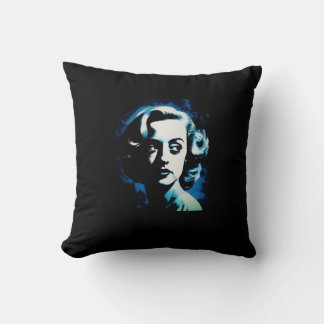 Movie Star Bette Nior Throw Pillow Davis