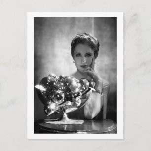 Movie Star Norma Shearer Vintage Postcard
