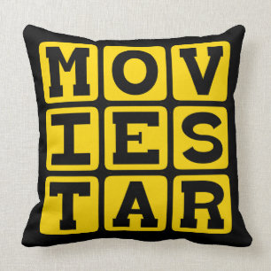 Movie Star, Popular Actor Cushion