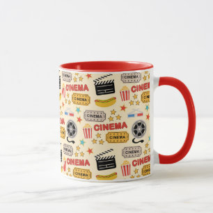 Movie Theater Fun Pattern Mug