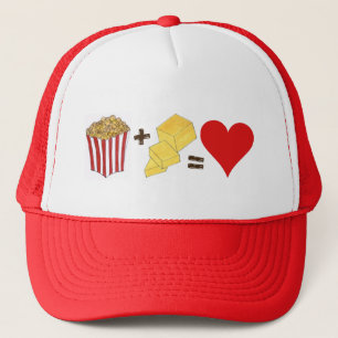 Movie Theatre Buttered Popcorn Stick of Butter Trucker Hat