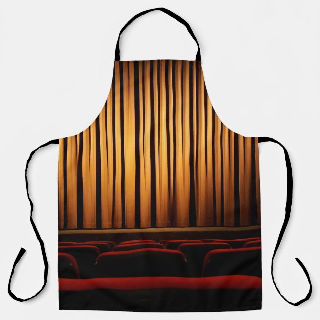 Movie theatre curtain theatre movie apron (Front)