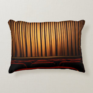 Movie theatre curtain theatre movie decorative cushion