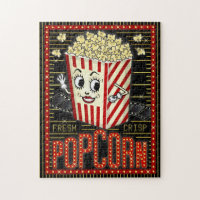 Movie Theatre Home Cinema Popcorn Marquee