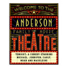 Movie Theatre Marquee Home Cinema | Custom Name