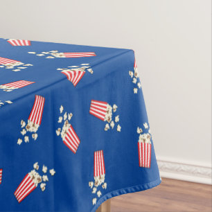Movie Theatre Popcorn Birthday Party Tablecloth