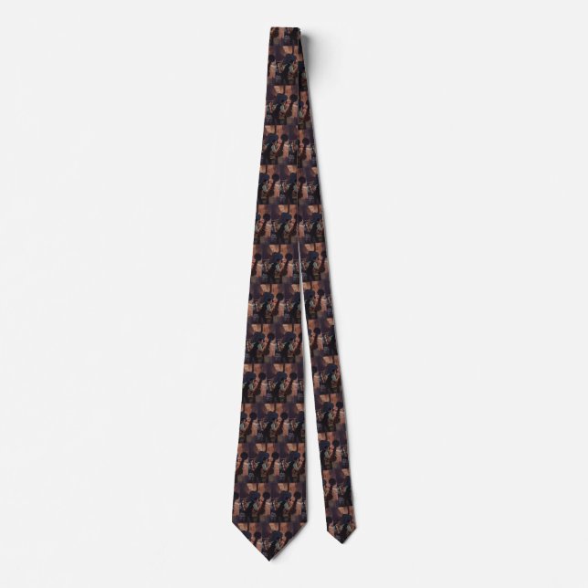 Movie Theatre Projectionist, Vintage Business Tie (Front)