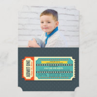 Movie Ticket Photo Invitation