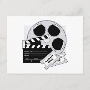 Movie Tickets Postcard
