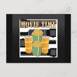 Movie Time Postcard